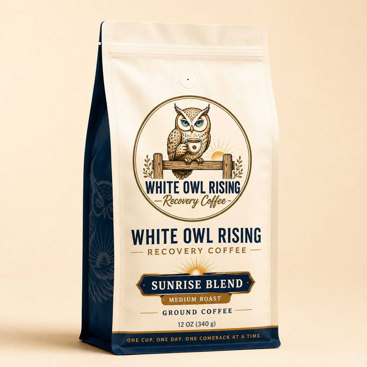 White Owl Rising Ground Coffee